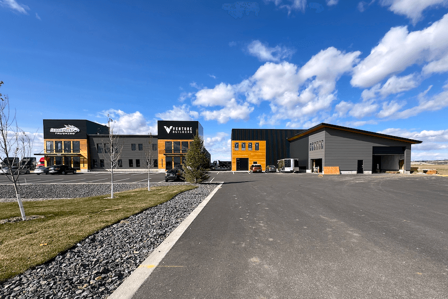 exterior large building retail space