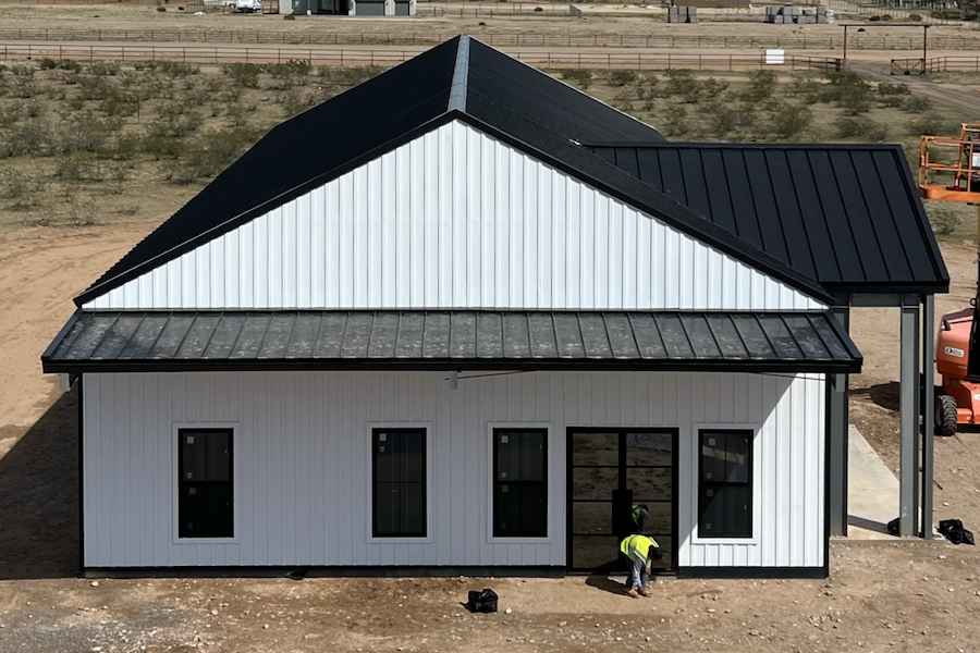 exterior large building retail space