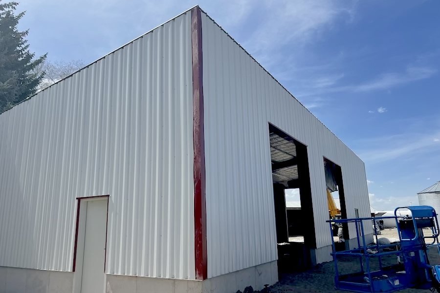 exterior large building retail space